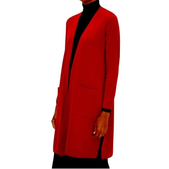 Eileen Fisher NWOT Ultra Fine Merino Cardigan In Responsible Wool Size M - Picture 5 of 8